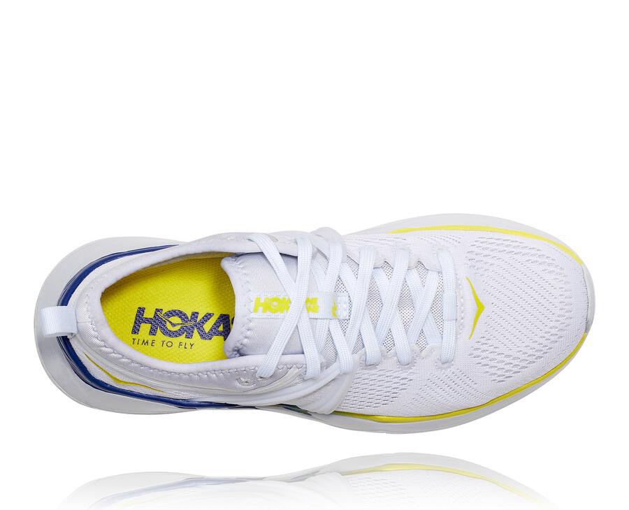 Running Shoes Womens - Hoka One One Tivra - White - ECTVHDB-92